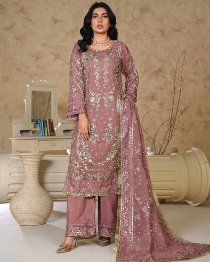 DUSTY PINK ZOYA HEAVY DESIGNER COLLECTION DNZ NO-350