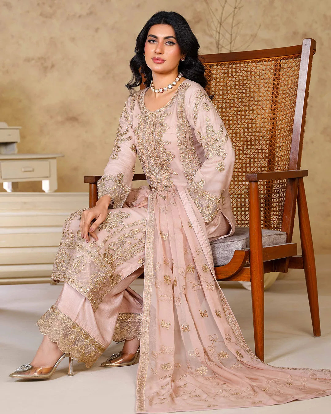 PINK ZOYA HEAVY DESIGNER COLLECTION DNZ NO-1945