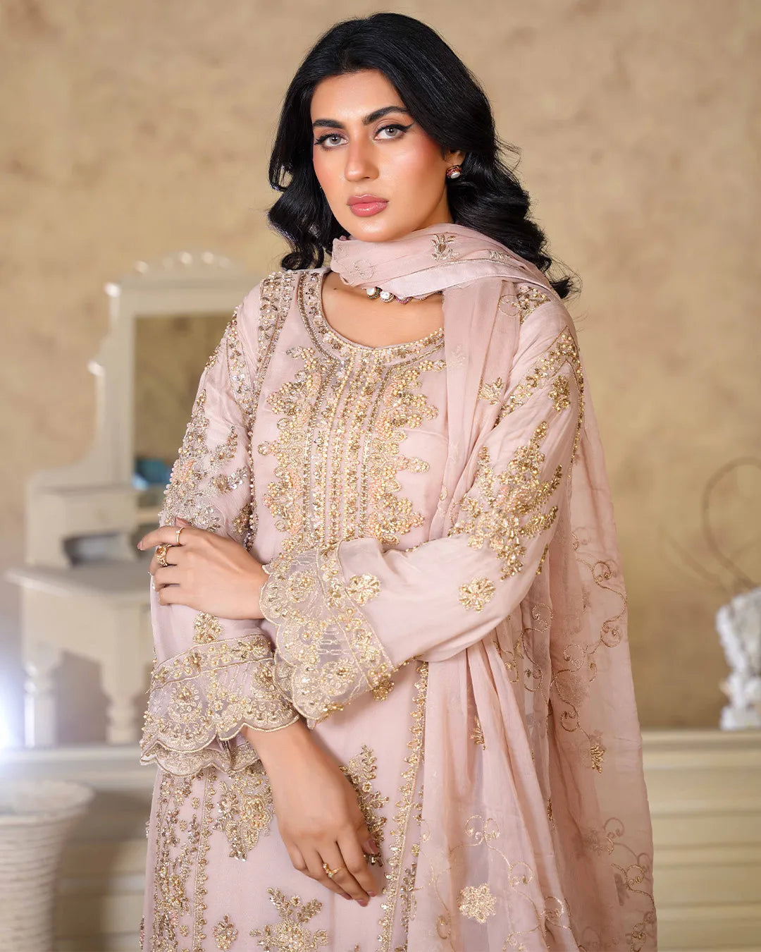 PINK ZOYA HEAVY DESIGNER COLLECTION DNZ NO-1945