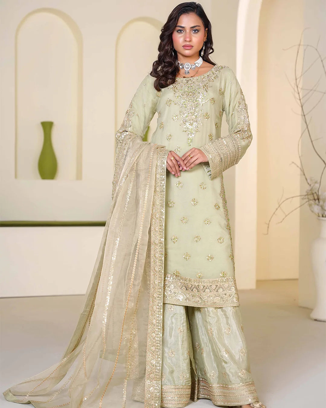 MINT ZOYA HEAVY DESIGNER COLLECTION DNZ NO-486