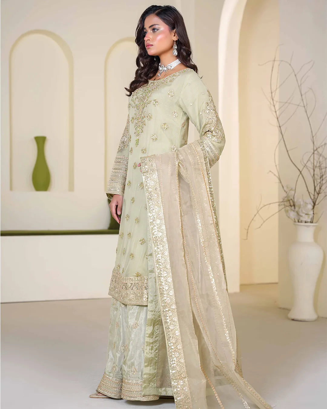 MINT ZOYA HEAVY DESIGNER COLLECTION DNZ NO-486