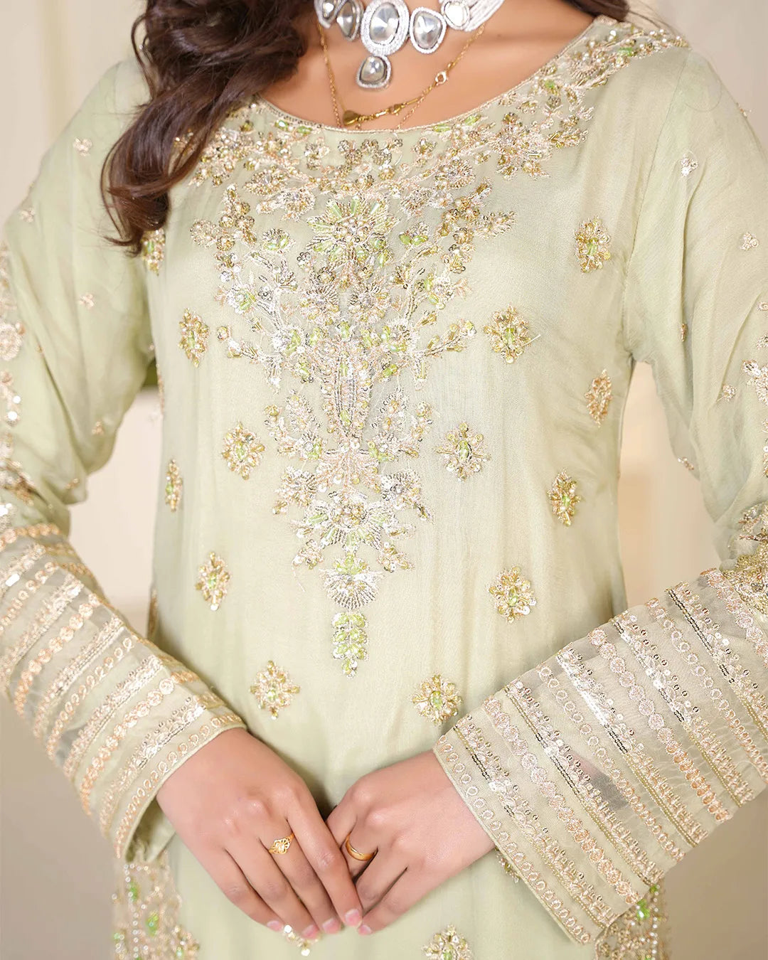 MINT ZOYA HEAVY DESIGNER COLLECTION DNZ NO-486