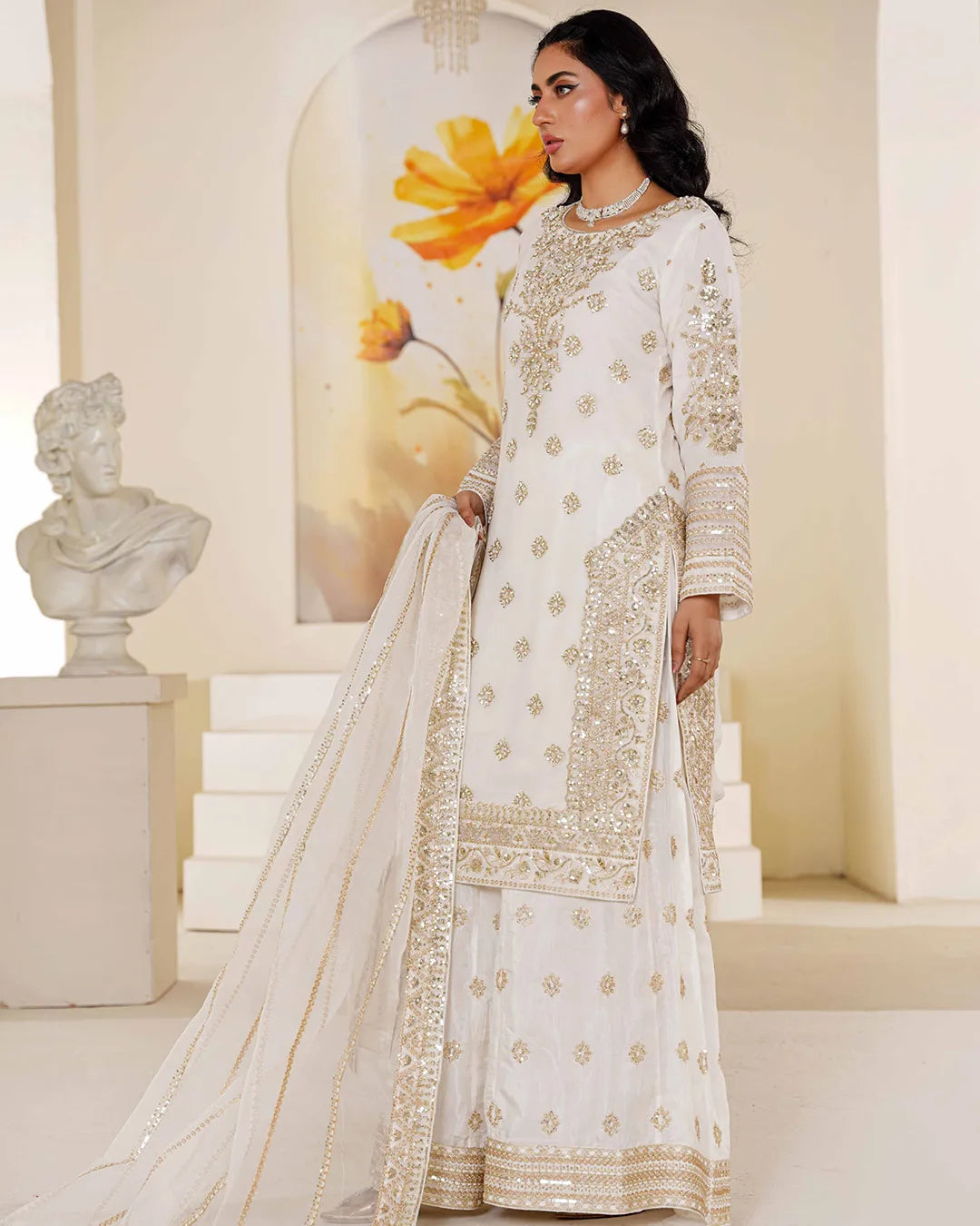 OFF WHITE ZOYA HEAVY DESIGNER COLLECTION DNZ NO-486