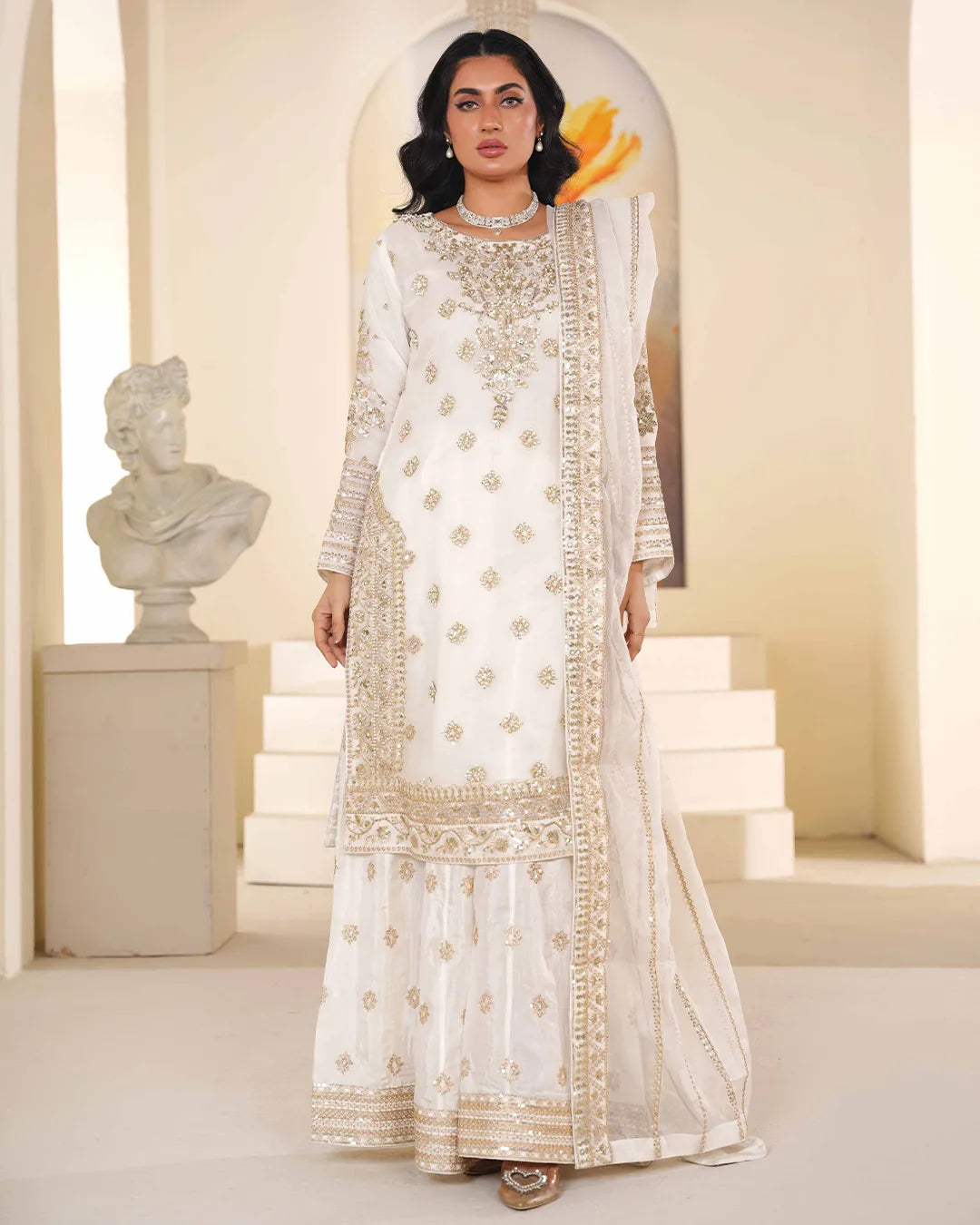 OFF WHITE ZOYA HEAVY DESIGNER COLLECTION DNZ NO-486