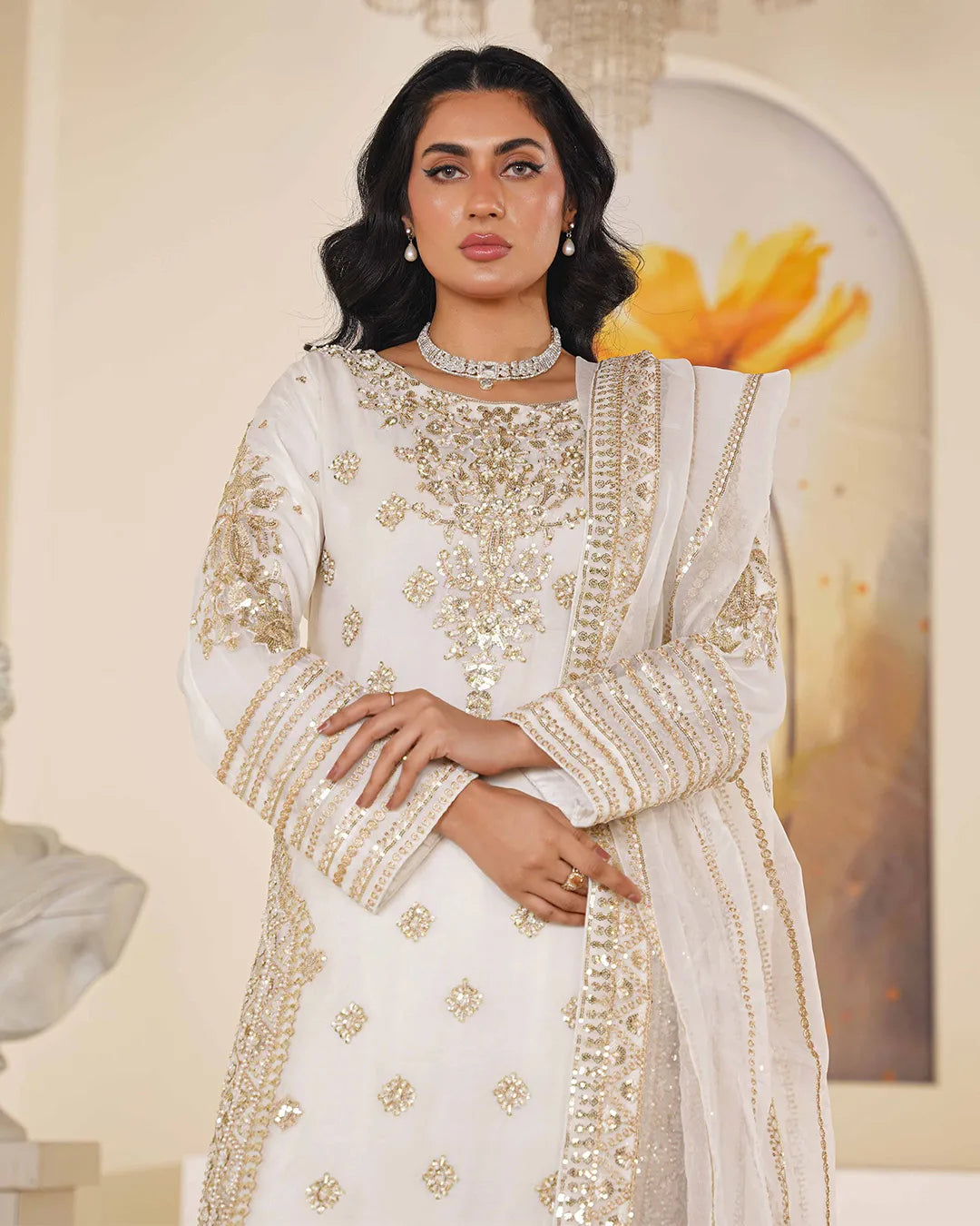 OFF WHITE ZOYA HEAVY DESIGNER COLLECTION DNZ NO-486